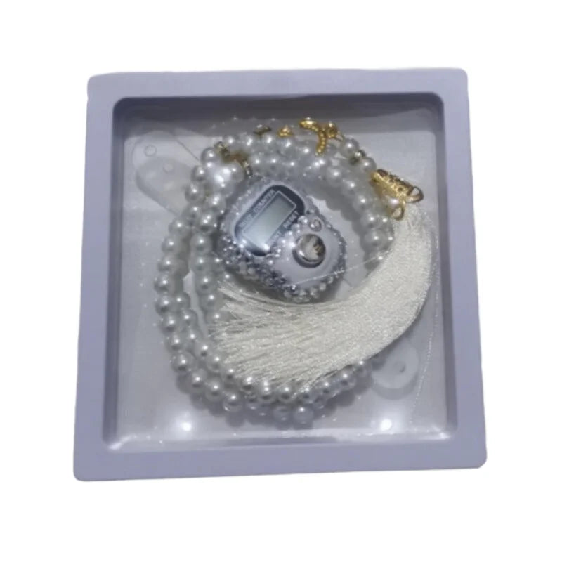 Gemstone Rosary and Digital Counter Gift Set