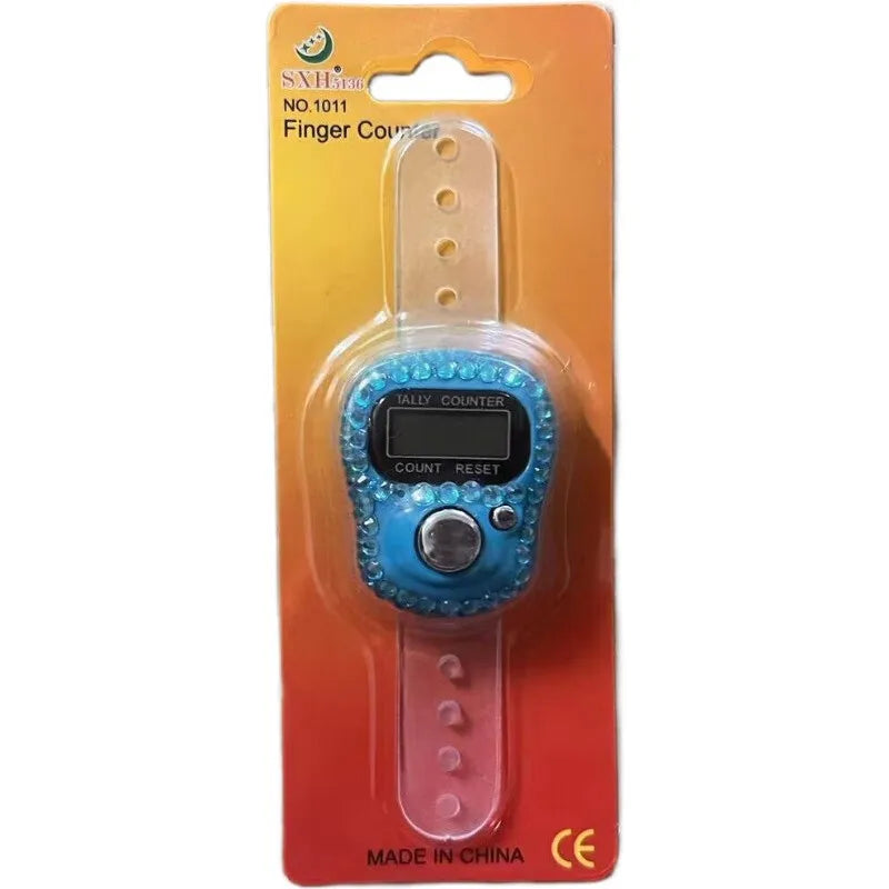 Gemstone Rosary and Digital Counter Gift Set