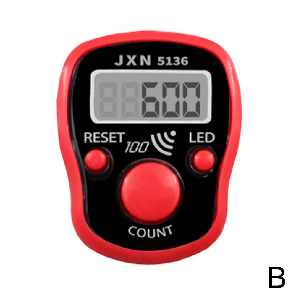 Electronic (misbaha) Finger Counter with LED light.